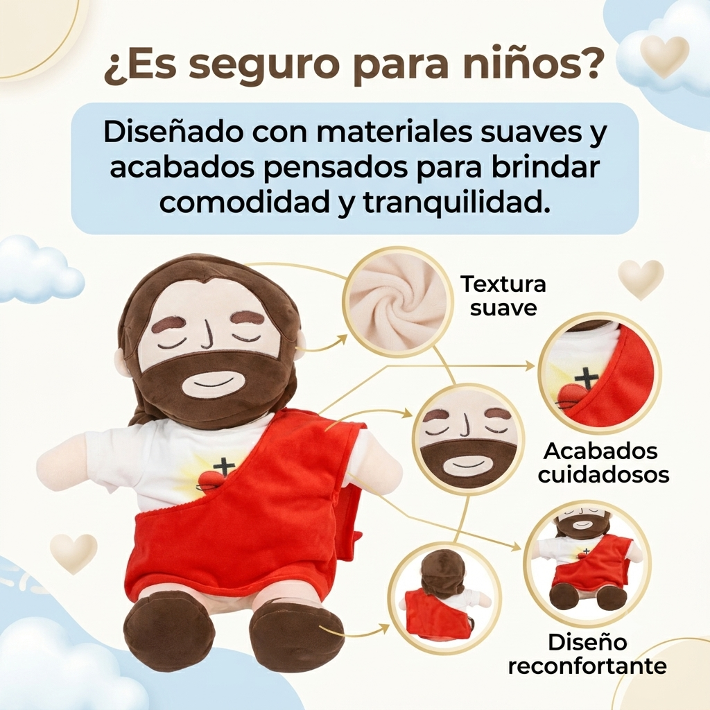 Mi Amigo Jesús Peluche Que Respira